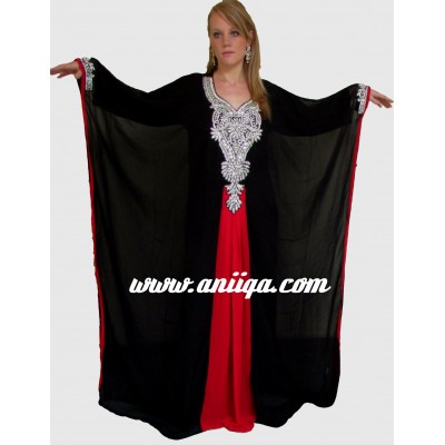 robe arabe et orientale noire