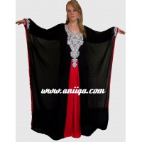 robe arabe et orientale noire