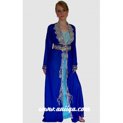 Robe orientale perlé 3