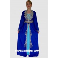 Robe orientale perlé 3