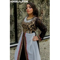 Caftan marocain noir 