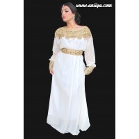 robe de mariée orientale blanche 