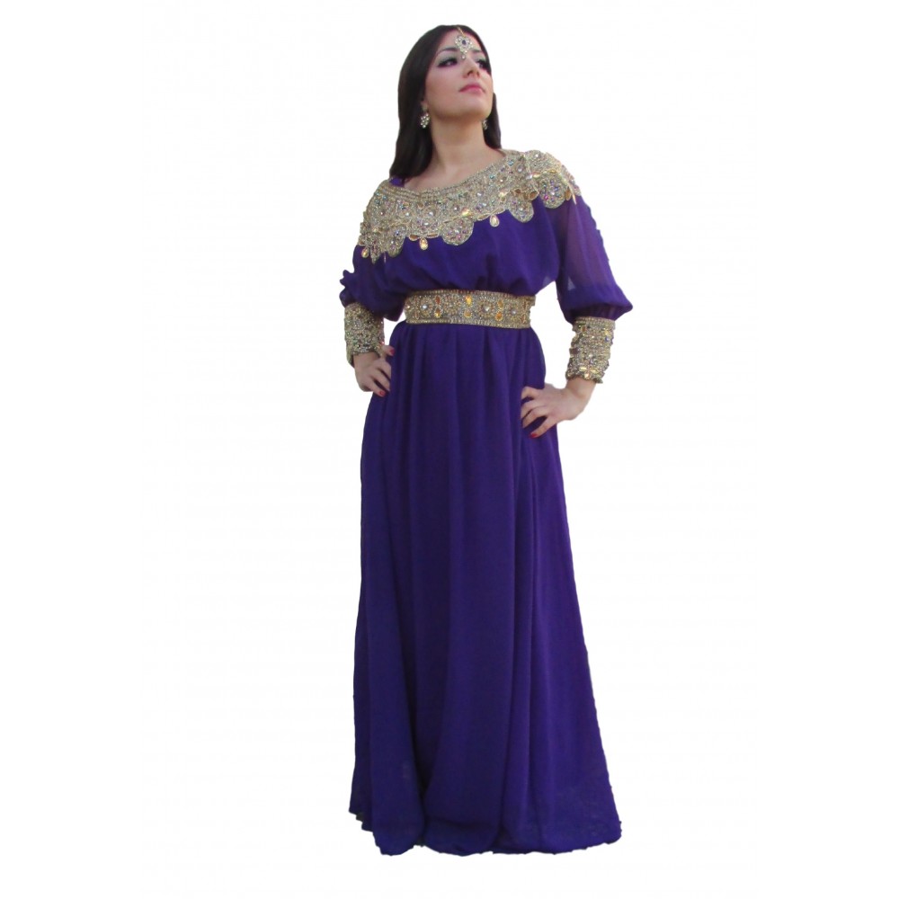 robe de soirée orientale dubai , robe dubai moderne 2018/2019