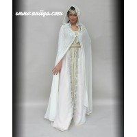 Robe marocaine mariage blanche