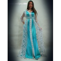 caftan marocain dentelle 