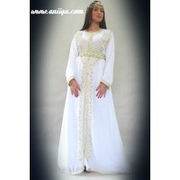 caftan mariage marocain blanc pas cher en ligne