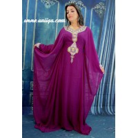 Robe dubai grande taille noir