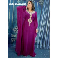 Robe dubai grande taille noir