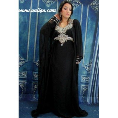 Robe de soirée orientale noir 2015