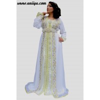 caftan blanc mariage marocain et oriental 2016