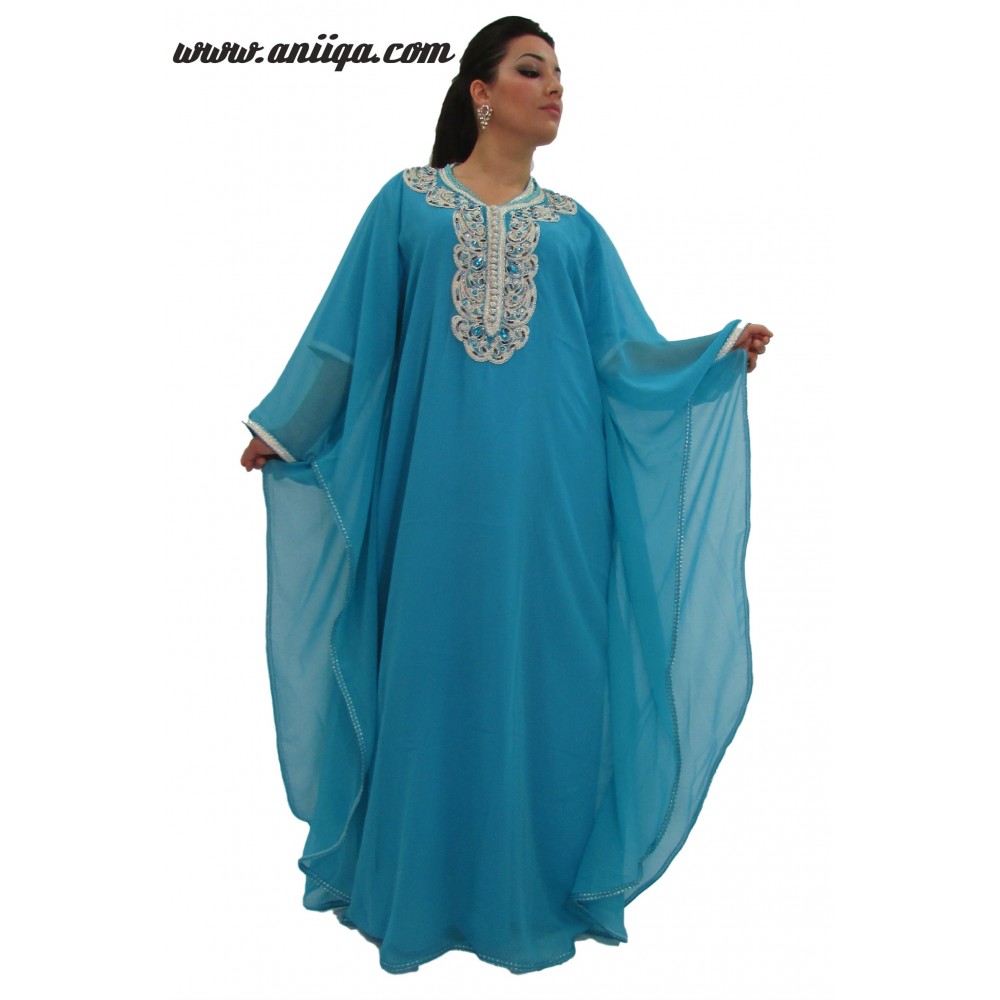 caftan papillon marocain moderne 2016