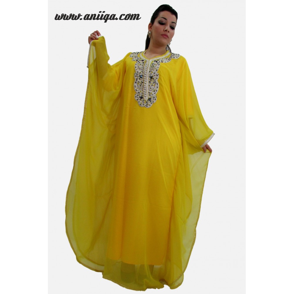 gandoura marocaine femme moderne 2016