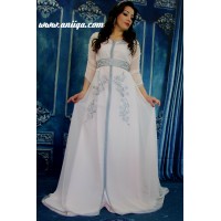 caftan de mariée 2018/2019, caftan marocain 2018/2019, caftan simple de mariée, takchita de mariage 2018/2019 