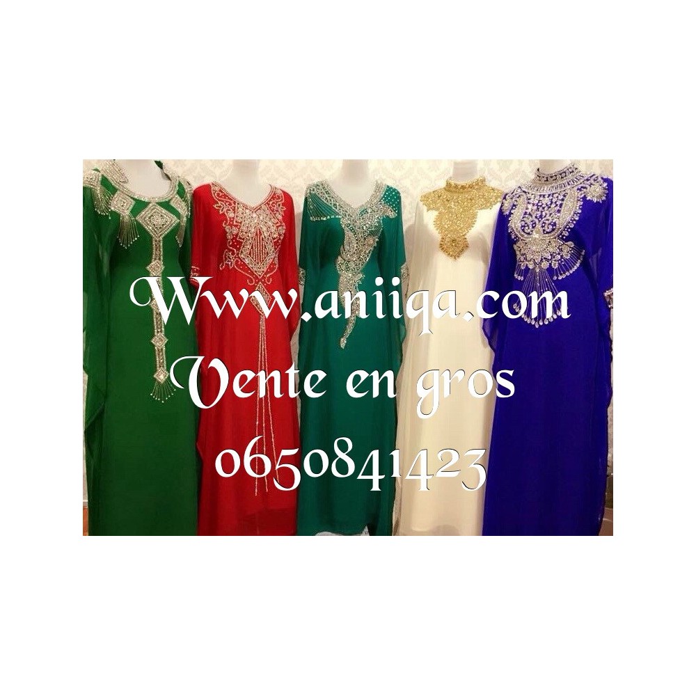 Vente en gros robe Dubaï papillon moderne , pour plus d'info  et tarifs contactez nous 0650841423 