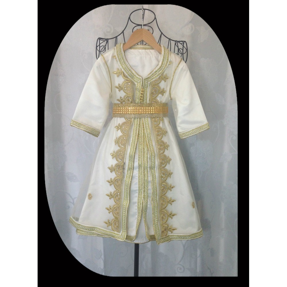 Robe de soirée orientale pour petite fille