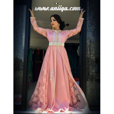 takchita marocaine moderne saumon modele 2018/2019