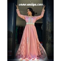 takchita marocaine moderne saumon modele 2018/2019