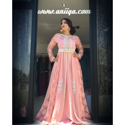 takchita marocaine moderne saumon modele 2018/2019