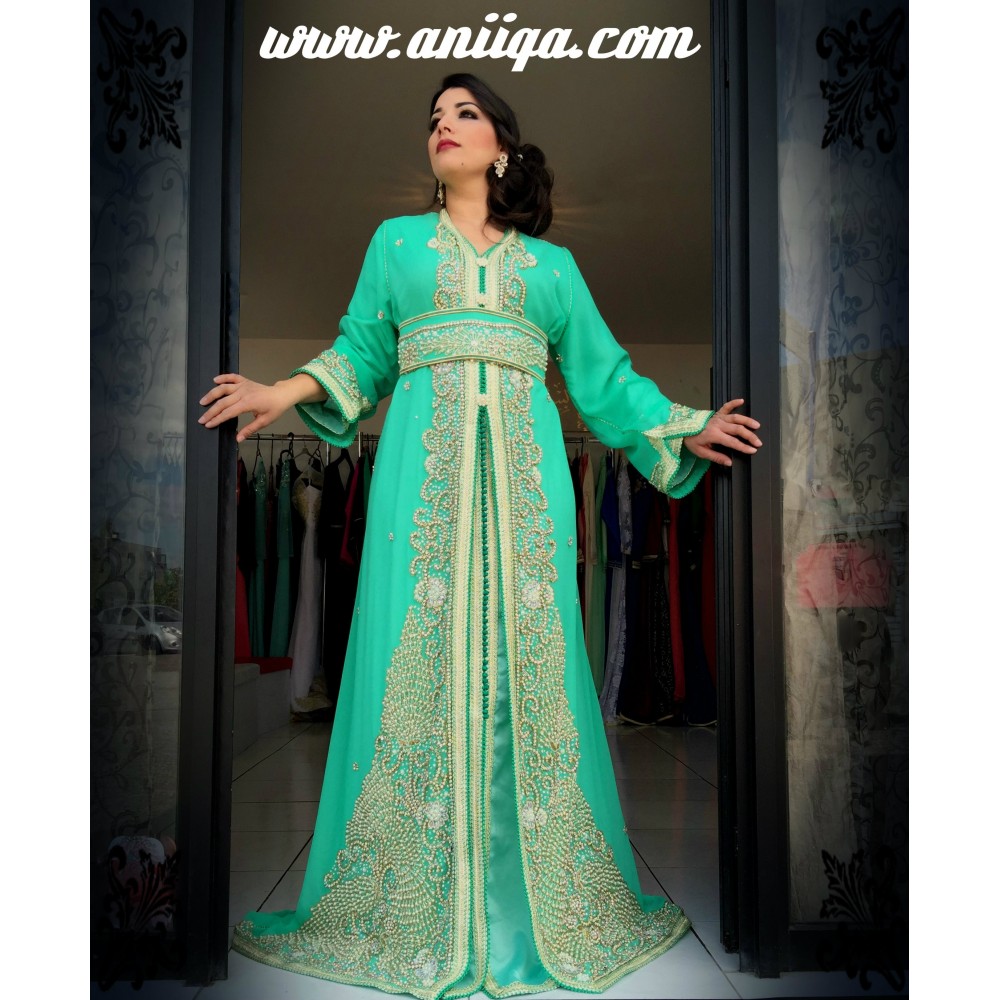 Caftan takchita karakou abaya robe oriental sari mariage