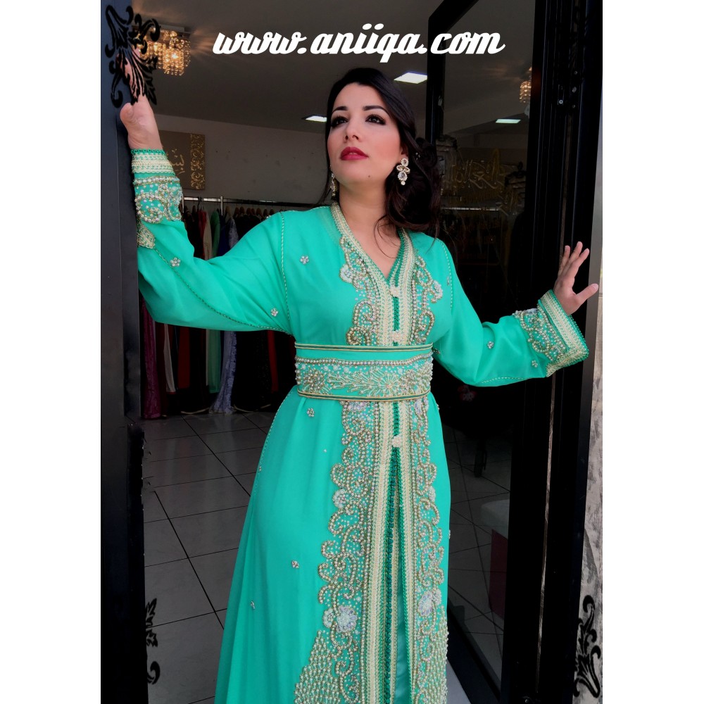 Caftan takchita karakou abaya robe oriental sari mariage