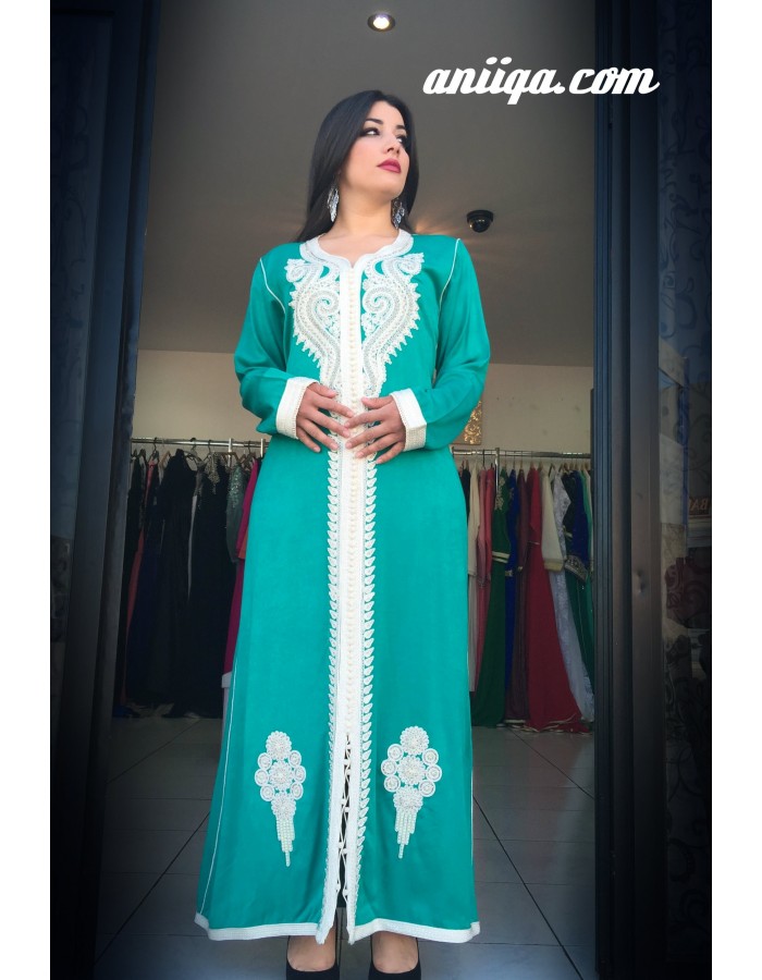 Caftan Simple Sans Ceinture Caftan Mlifa Sans Ceinture Clearance