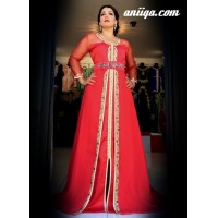 robe de mariage orientale rouge à paris 