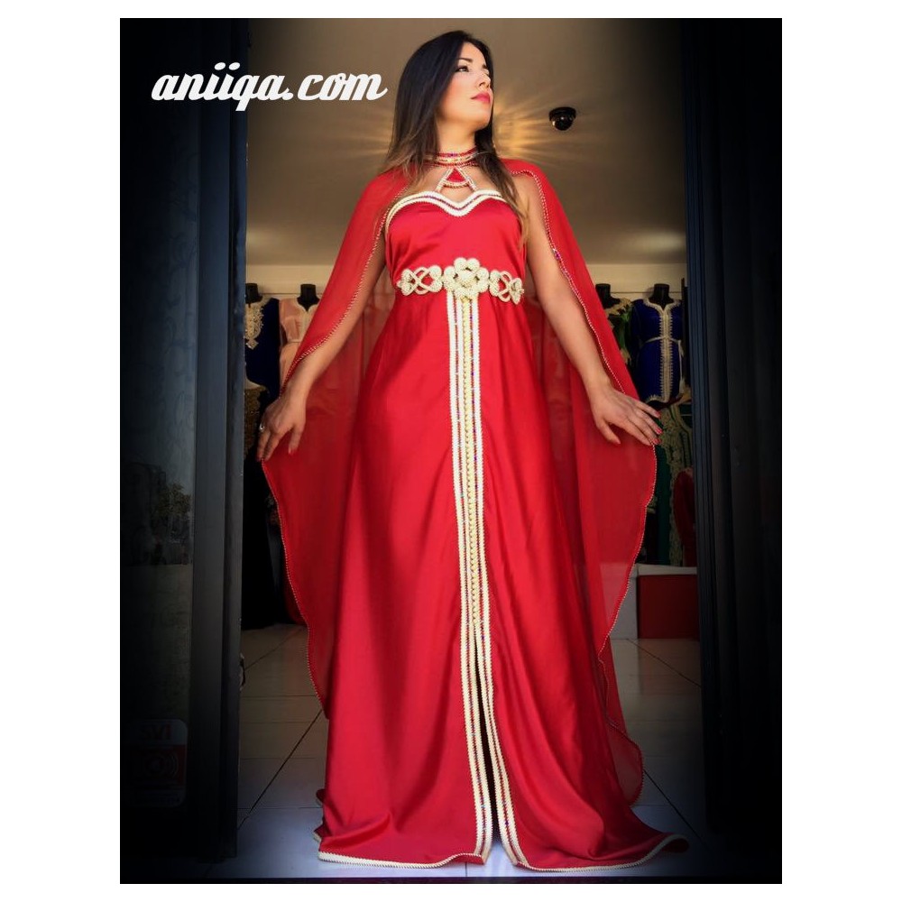 ROBE ORIENTALE AVEC CAPE JENNA