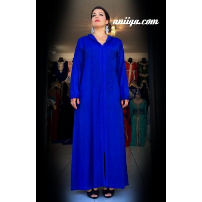 djellaba moderne perlee pas cher