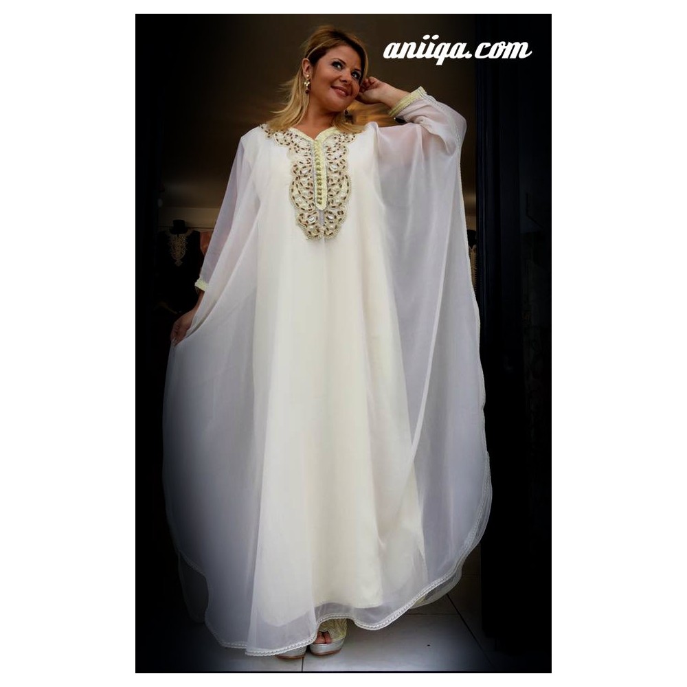 Caftan papillon pour mariage 