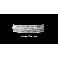 ceinture marocaine argent strassée 