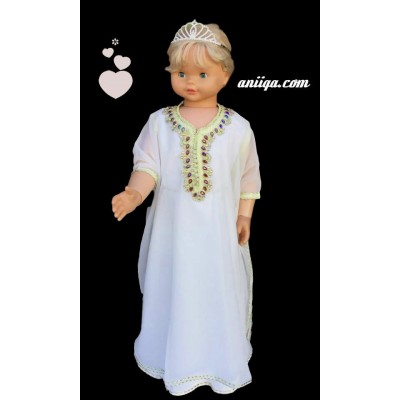 Caftan Enfants Caftan Petite Fille Takchita Enfants