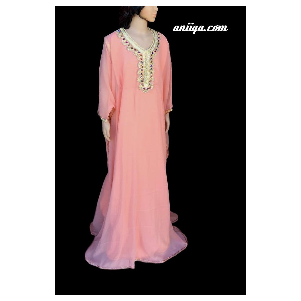 Robe marocaine faracha pour petite fille