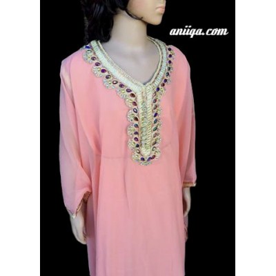 Robe marocaine faracha pour petite fille