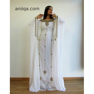 Robe Orientale de mariage blanche Maria