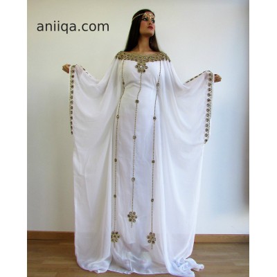 Robe Orientale de mariage blanche Maria