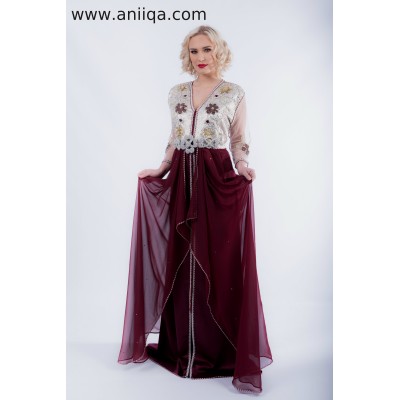 caftan marocain 2018/2019 , robe marocaine moderne