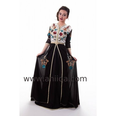 robe orientale moderne , robe marocaine 2018, robe 