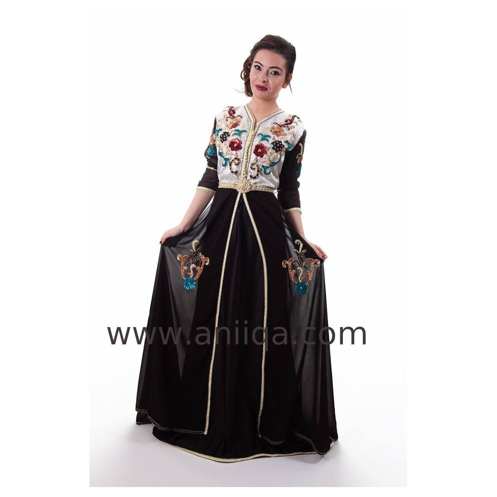 robe orientale moderne , robe marocaine 2018, robe 