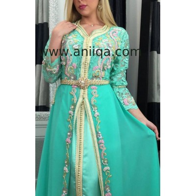 caftan marocain 2018 , caftan à paris , caftan moderne 2018