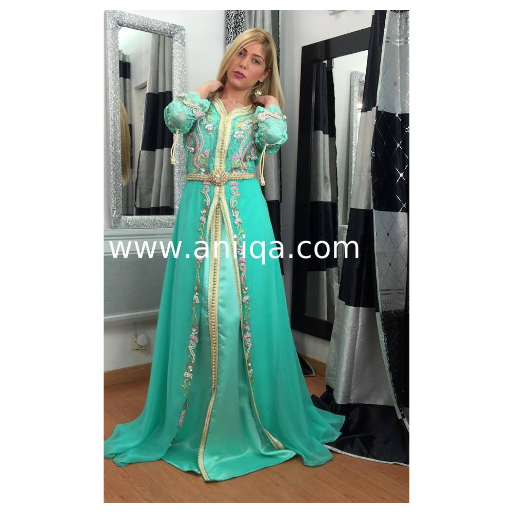 caftan marocain 2018 , caftan à paris , caftan moderne 2018