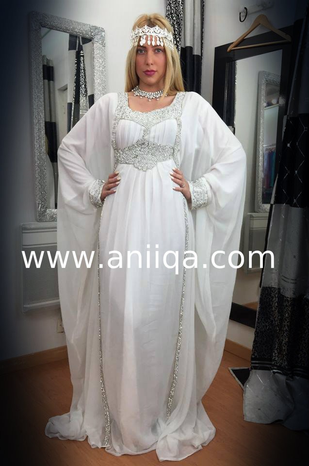 robe arabe blanche