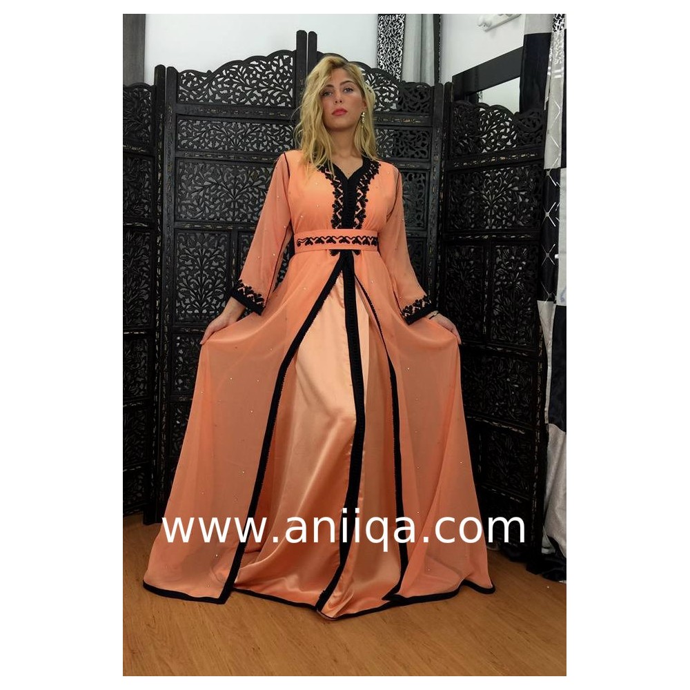 Caftan marocain simple 2018/2019 , caftan 2018/2019 , robe marocaine 2018