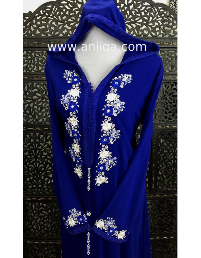 djellaba bleu marine 2018