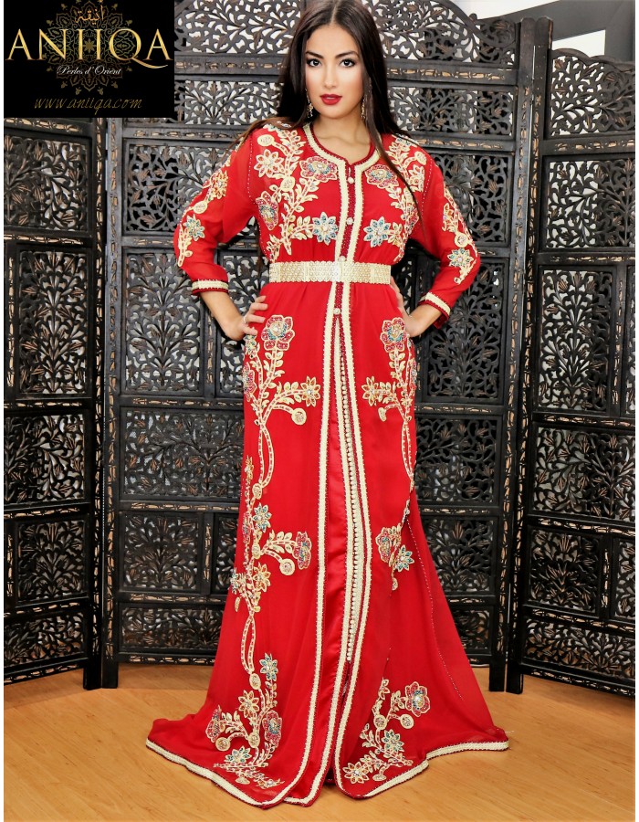 caftan rouge 2018