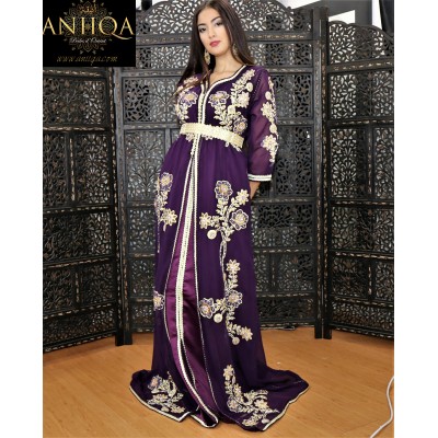 caftan violet tendance 2018