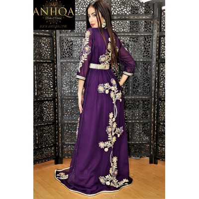 caftan violet tendance 2018