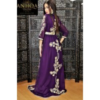 caftan violet tendance 2018