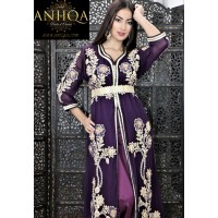 caftan violet tendance 2018