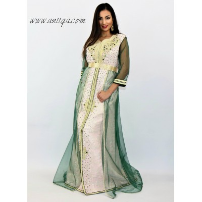 caftan marocain brocart 2018