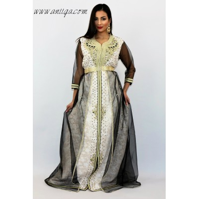 caftan moderne brocart 2018